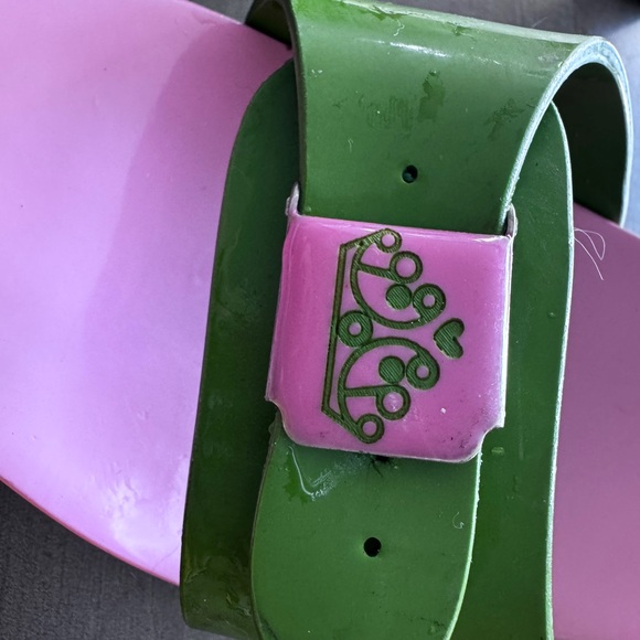 Authentic Fornarina Green and Pink Women's Heels made in Italy size 7 - Picture 8 of 8